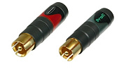 Neutrik NF2C-B/2 кабельный разъем RCA male (пара)