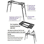 ONSTAGE KS7150 - клавишная стойка усиленная
