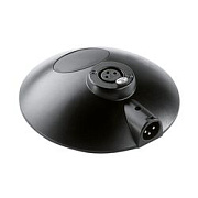 K&M 29376-000-55 настольная подставка для микрофона "Gooseneck", чёрная