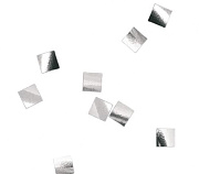 Конфетти металлизированное 6х6мм серебро Конфетти металлизированное 6х6мм серебро