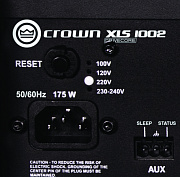 CROWN XLS1002 DriveCore - двухканальный усилитель мощн. с DSP, 2х550 Вт/2 Oм, 2х350 Вт/4 Ом, 2х215 В