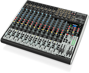 BEHRINGER X2222USB - микшер,8 моно,4стерео,3 AUX-шины,2 подгруп, процес эффектов, интегрированный US