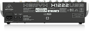 BEHRINGER X1222USB - микшер,4моно,4стер.,6 мик.предусил,2 AUX-шины,процессор эффектов, USB,эквалайзе