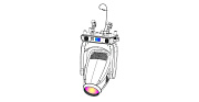 Поворотная «голова» PROFILE SPOT CMY SS688SC PLUTO 1400 PROFILE
