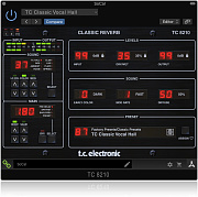 TC ELECTRONIC TC8210-DT - плагин для музыкального ПО, ревербератор с аппаратным контроллером