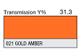 Светофильтр LEE Filters №021 Gold Amber