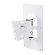 K&M 24481-000-57 настенный держатель для АС, угол наклона 0°-30°, поворот 90°, белый