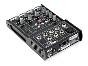 INVOTONE MX5 - микшерный пульт, 1 микрофонный вход, ,XLR и балансный Jack,2 стерео входа