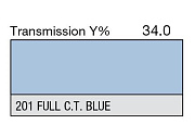 Светофильтр LEE Filters №201 Full C.T. Blue