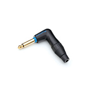 AMPHENOL TM1RBJ - джек моно угловой, с переключателем, 6.3 мм, зажим Jaws, цвет - черный