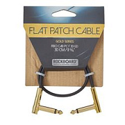 Rockboard RBO CAB PC F 30 GD Кабель для коммутации гитарных эффектов, 30 см, золотистый
