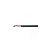 PROEL HPC210BK - микрофонный кабель, диаметр - 6,5 мм, в катушке 100 м (чёрный)