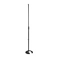 TEMPO MS170 - микрофонная стойка, прямая, круглое основание с вырезом, регулируемая высота,черная