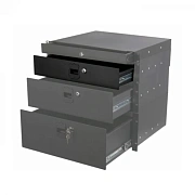 ONSTAGE RDL2000 - выдвижной ящик для рэка, замок, 2U