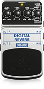 Behringer DR600 педаль цифровой ревербератор для гитар, бас-гитар и клавишных