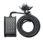 NordFolk NSBL923 20m мультикабель со сценической коробкой, XLR F16 х M4, 20 метров