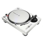 PIONEER PLX-500-W - виниловый проигрыватель с линейным входом и прямым приводом белого цвета