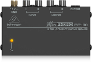 BEHRINGER PP400 - предусилитель-корректор для проигрывателей виниловых дисков