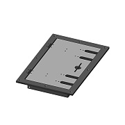 Крышка лючка с клапанами КРЛК.41.23 Крышка лючков черного цвета с клапанами