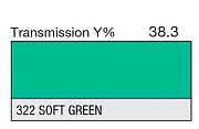 Светофильтр LEE Filters №322 Soft green