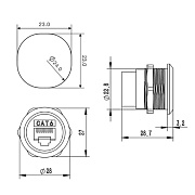 Разъем RAD24-C6-B