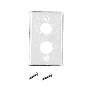 PROEL WPTX2X - Настенная пластина 70x117 мм - для крепления 2-х XLR-Speakon