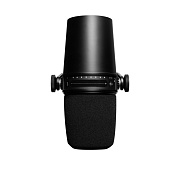 SHURE MOTIV MV7-K - гибридный широкомембранный USB/XLR микрофон для записи речи и вокала, чёрный