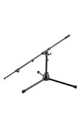 K&M 25500-300-55 микрофонная стойка "журавль", низкая, чёрная, 290 мм