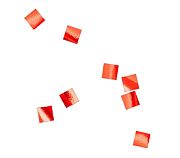 Конфетти металлизированное 6х6мм красное Конфетти металлизированное 6х6мм красное