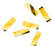 Металлизированное конфетти 17х55мм Золото Металлизированное конфетти 17х55мм Золото