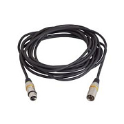 Rockcable RCL30356 D6 Микрофонный кабель XLR(М) XLR( F) 6 м Металл. корп.