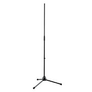 K&M 20130-300-55 микрофонная стойка прямая, черная, 900-1605 мм