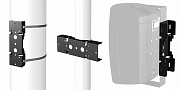 TANNOY POLE MOUNT ADAPTOR крепление на столб для AMS-серии, цвет чёрный, диаметр столба от 75 - 229 мм