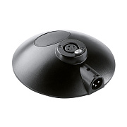 K&M 29376-000-55 настольная подставка для микрофона "Gooseneck", чёрная