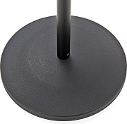 K&M 26250-300-55 микрофонная стойка с круглым основанием, чёрная, 1055-1750 мм