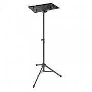 K&M 12185-000-55 напольная стойка для ноутбука, чёрная