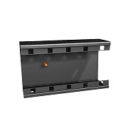 Короб модульный КМ10.6.05М Короб модульный 100х60х175 мм, 5 модулей, цвет — черный