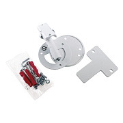 K&M 24161-000-66 настенный держатель для АС поворотный 110°, наклон 0°-45°, белый