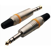 Rockcable RCL10003 M кабельный разъем 6,3 мм балансный (1/4"TRS Jack), металл