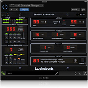 TC Electronic TC1210-DT эффект Spatial Expander и Stereo Chorus/Flanger в виде плагина с USB-контроллером управления