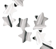 Конфетти металлизированное Звезды серебро Конфетти металлизированное Звезды серебро