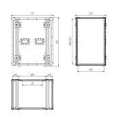 Рэковый кейс RC9-480-18U