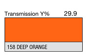 Светофильтр LEE Filters №158 Deep Orange