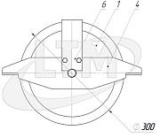  Блок канатный XLINE БКО-4-300