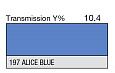 Светофильтр LEE Filters №197 Alice Blue