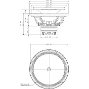 EIGHTEEN SOUND 12NCX750H/8 - 12' динамик СЧ-драйв., неодим, 8 Ом, 800 Вт AES, 102 дБ, 80...5500 Гц