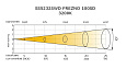 Светодиодный прожектор с линзой Френеля направленного света на «теплых» светодиодах SS5232SWD FREZNO 100SD