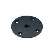 K&M 24116-000-55 адаптер для монтажа соединительной стойки для АС на сабвуфер, чёрный