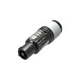 NEUTRIK NAC3FXXB-W-L - кабельный разъем PowerCon, выходной (серый), 16A/250В для кабелей 10-16 мм
