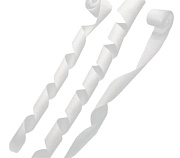 Серпантин бумажный 2,5х20м белый